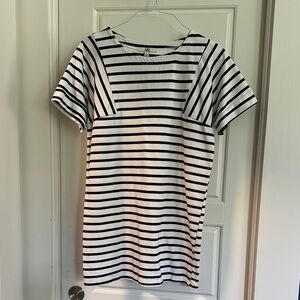 Ya Los Angeles Black and White Short Sleeve Tee